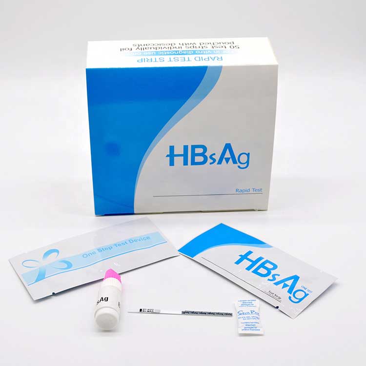 B-hepatiidi Hbsag Antigen Rapid Test Strip Kit