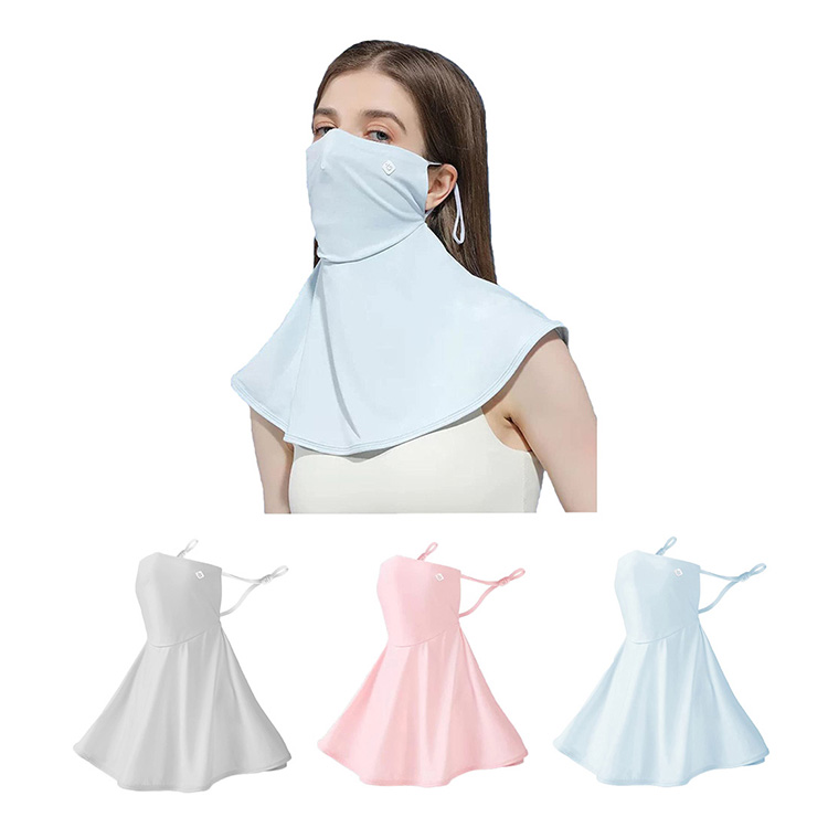 Ice Silk Summer Sunscreen Neck Tube Sall