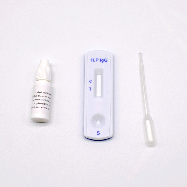 One Step H Pylori Igg antikehade vereanalüüsi kassett